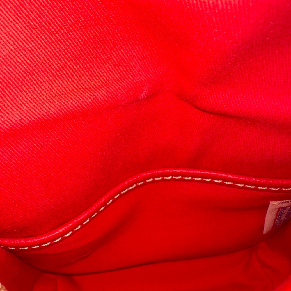 Dooney & Bourke Red - Tan Crossbody Bag New With Tags $118 MSRP - Picture 5 of 16